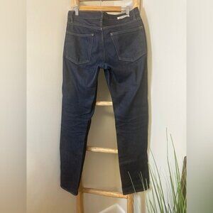Jean.Machine Jean Machine Mens Raw Japanese Denim Relaxed Fit Straight Leg Jeans